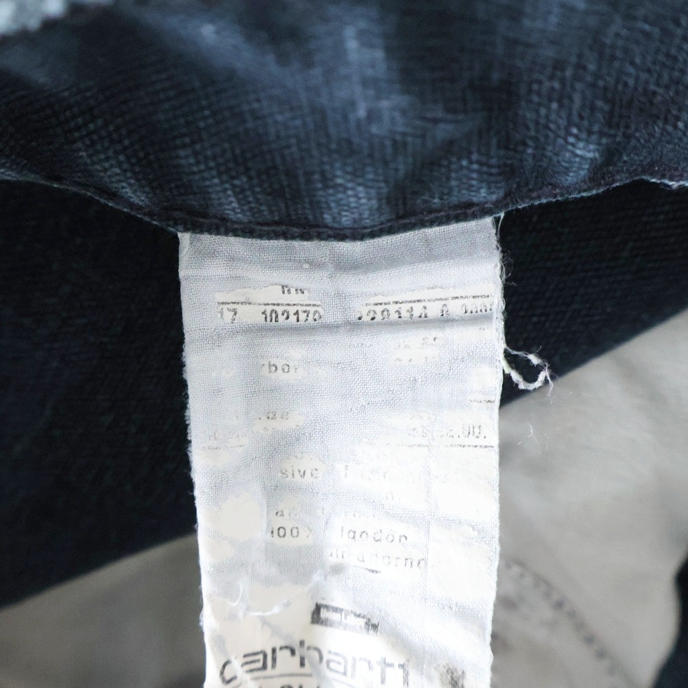 CARHARTT(カーハート) DOUBLE KNEE COTTON DUCK PAINTER PANTS ダブルニー カーペンターパンツ ペインター コットンダック ブラック MADE IN USA