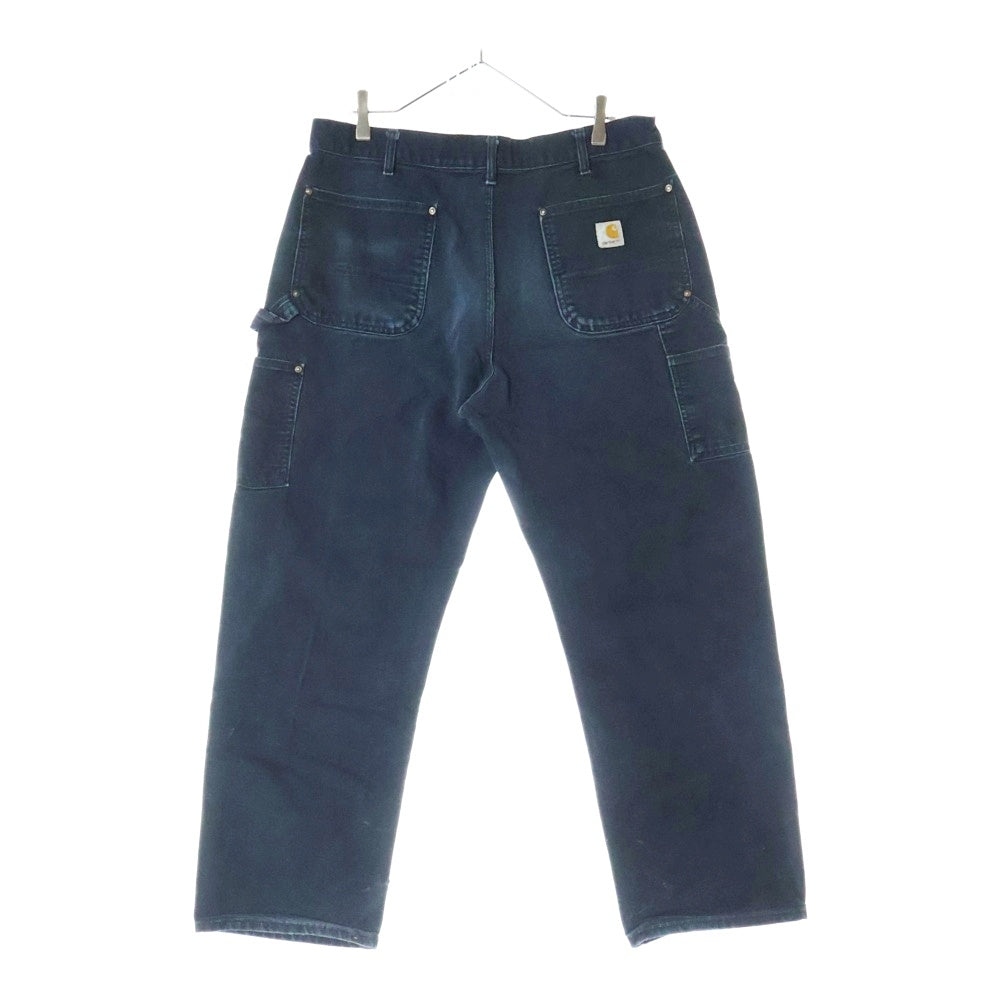 CARHARTT(カーハート) DOUBLE KNEE COTTON DUCK PAINTER PANTS ダブルニー カーペンターパンツ ペインター コットンダック ブラック MADE IN USA