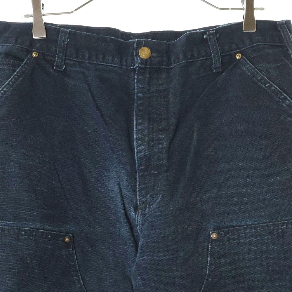 CARHARTT(カーハート) DOUBLE KNEE COTTON DUCK PAINTER PANTS ダブルニー カーペンターパンツ ペインター コットンダック ブラック MADE IN USA