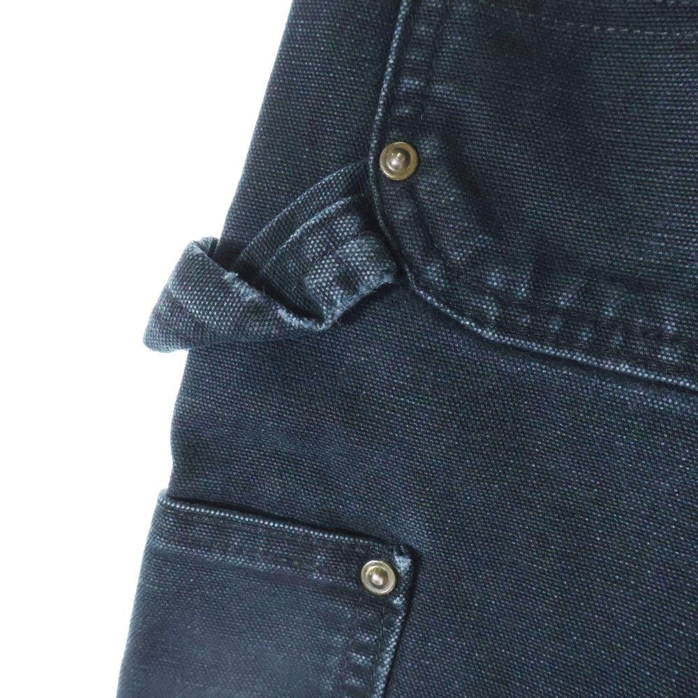 CARHARTT(カーハート) DOUBLE KNEE COTTON DUCK PAINTER PANTS ダブルニー カーペンターパンツ ペインター コットンダック ブラック MADE IN USA