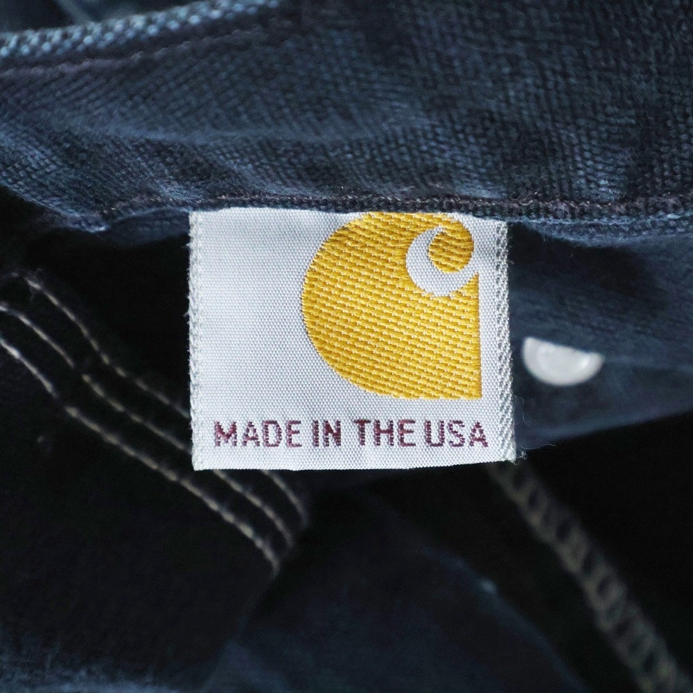 CARHARTT(カーハート) DOUBLE KNEE COTTON DUCK PAINTER PANTS ダブルニー カーペンターパンツ ペインター コットンダック ブラック MADE IN USA