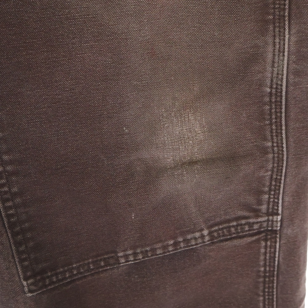 CARHARTT(カーハート) DOUBLE KNEE COTTON DUCK PAINTER PANTS ダブルニー カーペンターパンツ ペインター コットンダック ブラウン MADE IN MEXICO