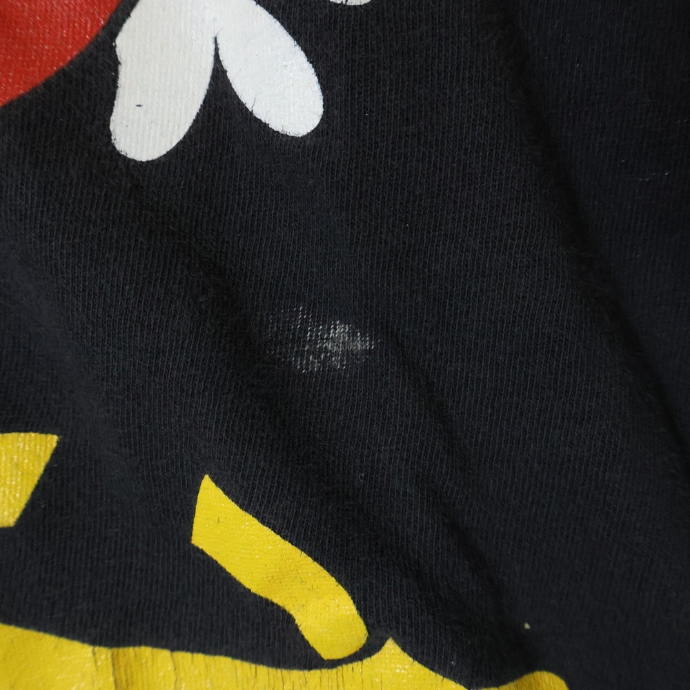 VINTAGE(ヴィンテージ) 90s DISNEY MINNIE MOUSE ディズニー ミニー フロントプリント Tシャツ 半袖カットソー ブラック