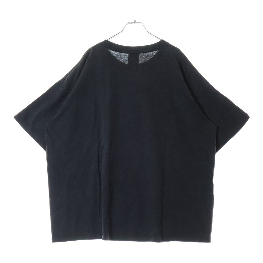 VINTAGE(ヴィンテージ) 90S DISNEY FANTASIA Mickey Mouse ディズニー ファンタジア ミッキー フロントプリント Tシャツ 半袖カットソー ブラック