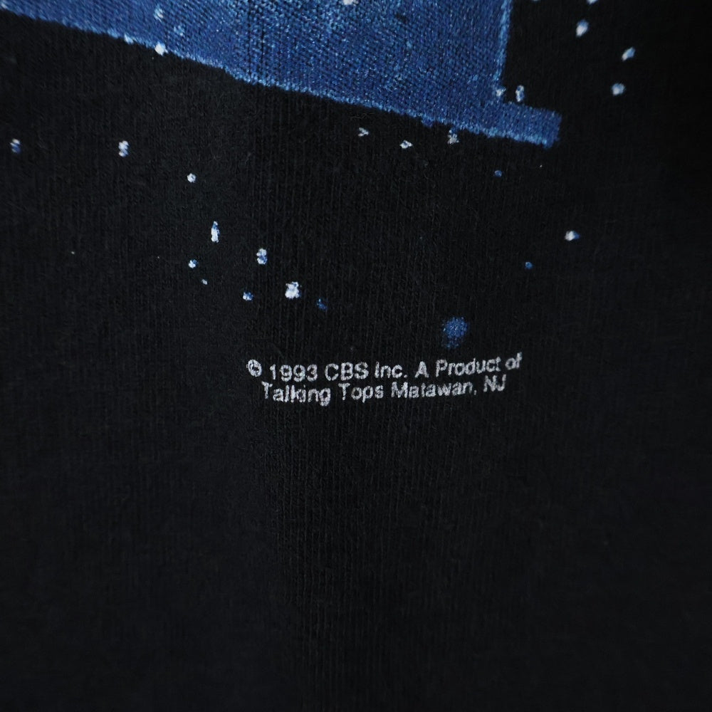 VINTAGE(ヴィンテージ) 90s THE TWILIGHT ZONE トワイライト・ゾーン フロントプリント Tシャツ 半袖カットソー ブラック