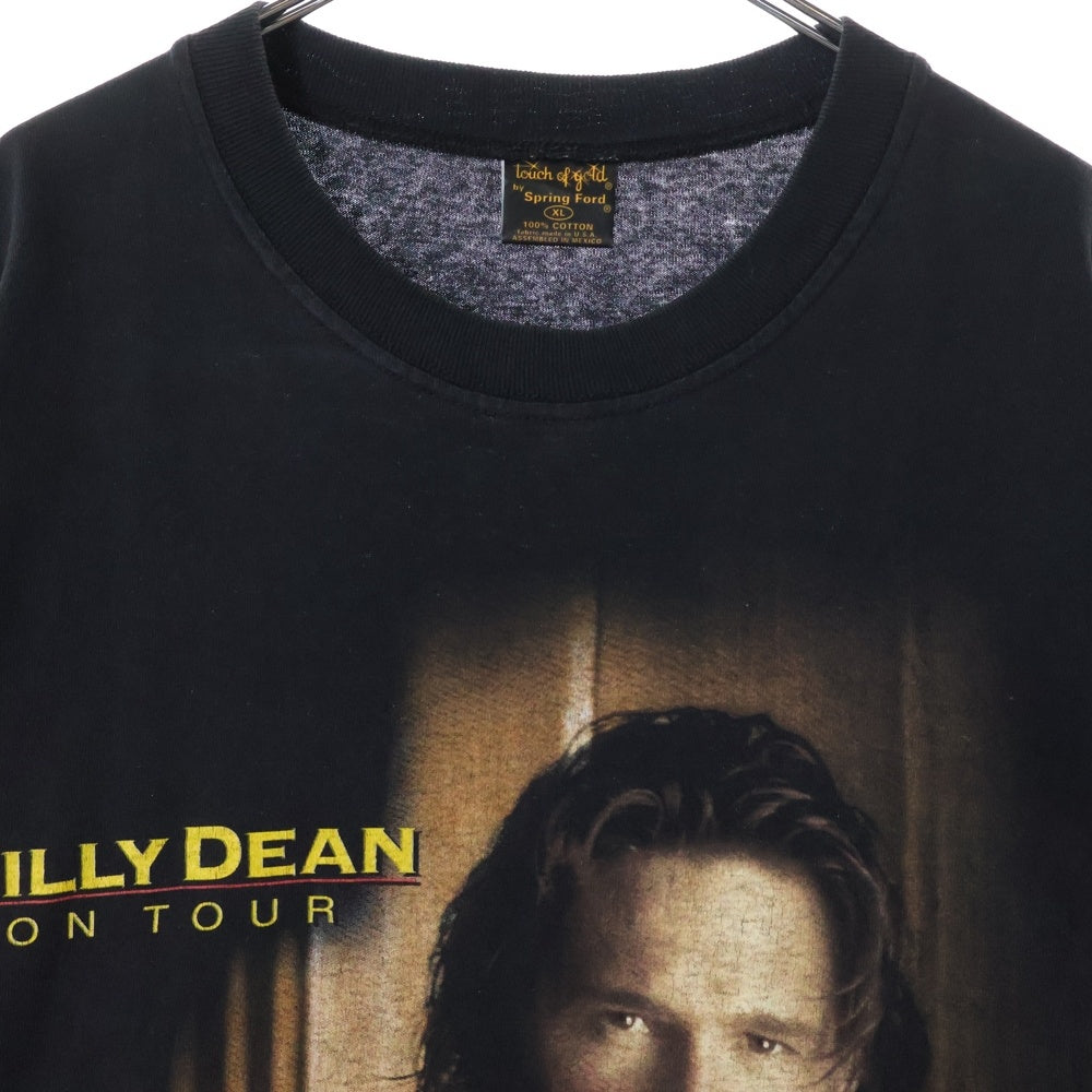 VINTAGE(ヴィンテージ) 90s BILLY DEAN ビリー・ディーン ツアー Tシャツ 半袖カットソー ブラック