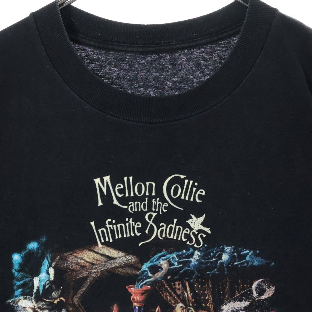 VINTAGE(ヴィンテージ) 90S THE SMASHING PUMPKINS MELLON COLLIE AND THE INFINITE SADNESS TEE スマッシング パンプキンズ 両面プリント半袖Tシャツ カットソー ブラック