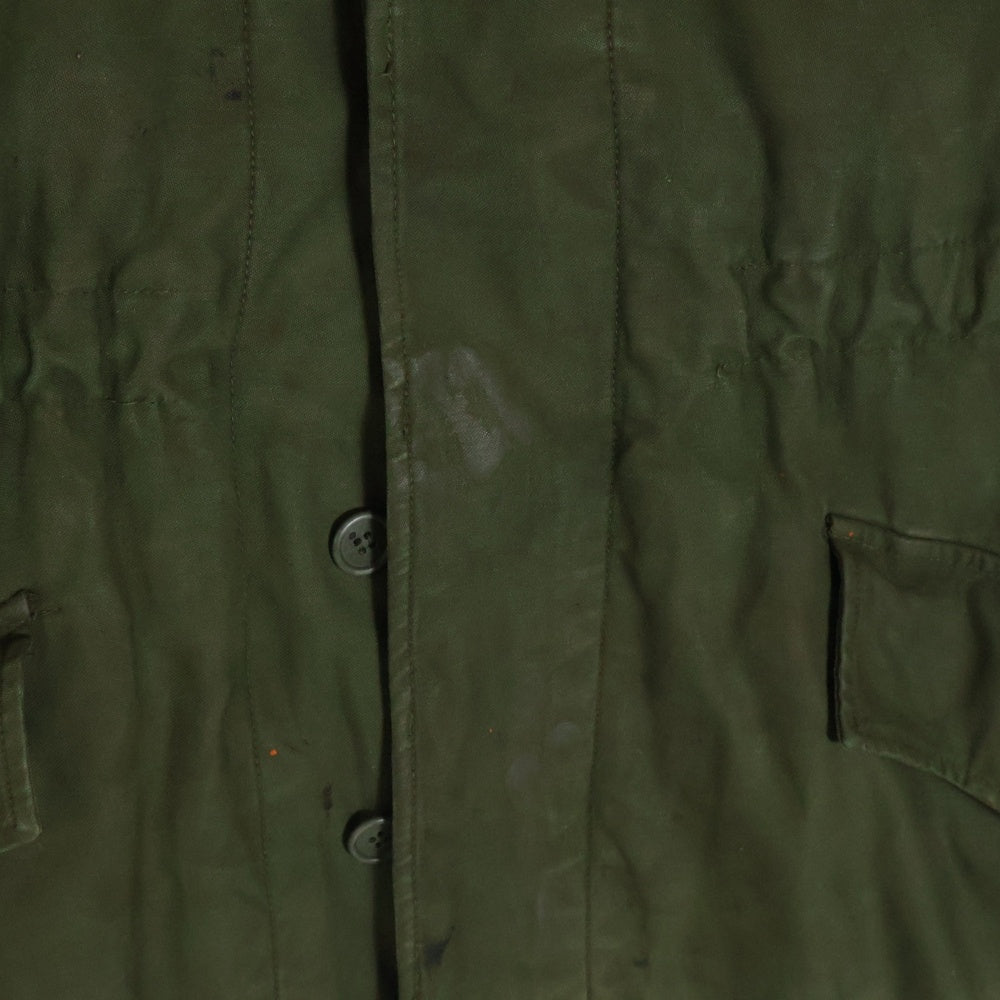 VINTAGE(ヴィンテージ) 80s DUTCH ARMY FATIGUE SHIRT JACKET MILITARY オランダ軍 ミリタリー ファティーグ シャツ ジャケット カーキ