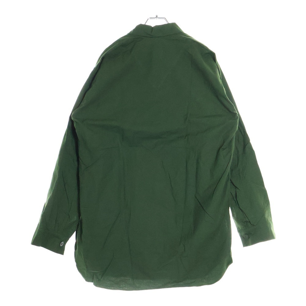 VINTAGE(ヴィンテージ) 70s SWEDISH ARMY M-55 PULLOVER LONG SHIRT MILITARY スウェーデン軍 プルオーバー ロングシャツ カーキ