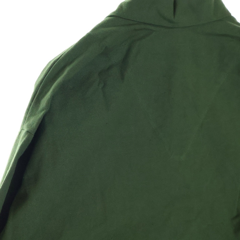 VINTAGE(ヴィンテージ) 70s SWEDISH ARMY M-55 PULLOVER LONG SHIRT MILITARY スウェーデン軍 プルオーバー ロングシャツ カーキ