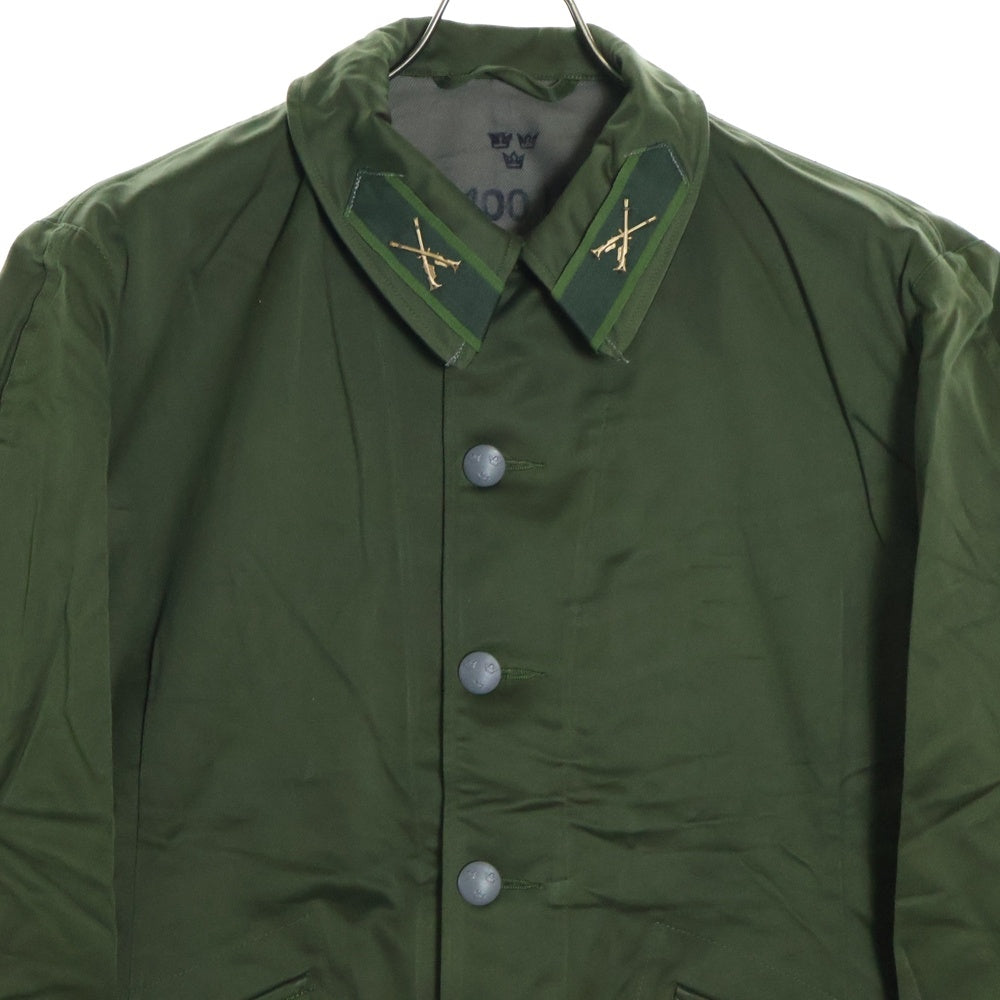 VINTAGE(ヴィンテージ) 60s SWEDISH ARMY M-59 FIELD JACKET MILITARY スウェーデン軍 フィールドジャケット メタルボタン 前期 三つ王冠 カーキ