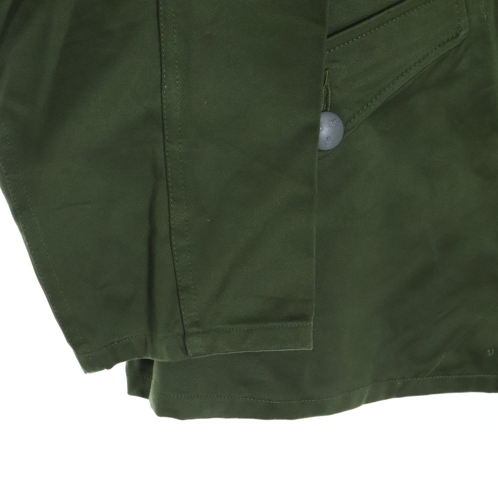 VINTAGE(ヴィンテージ) 60s SWEDISH ARMY M-59 FIELD JACKET MILITARY スウェーデン軍 フィールドジャケット メタルボタン 前期 三つ王冠 カーキ