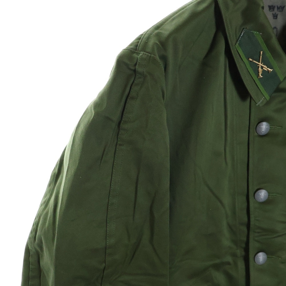 VINTAGE(ヴィンテージ) 60s SWEDISH ARMY M-59 FIELD JACKET MILITARY スウェーデン軍 フィールドジャケット メタルボタン 前期 三つ王冠 カーキ