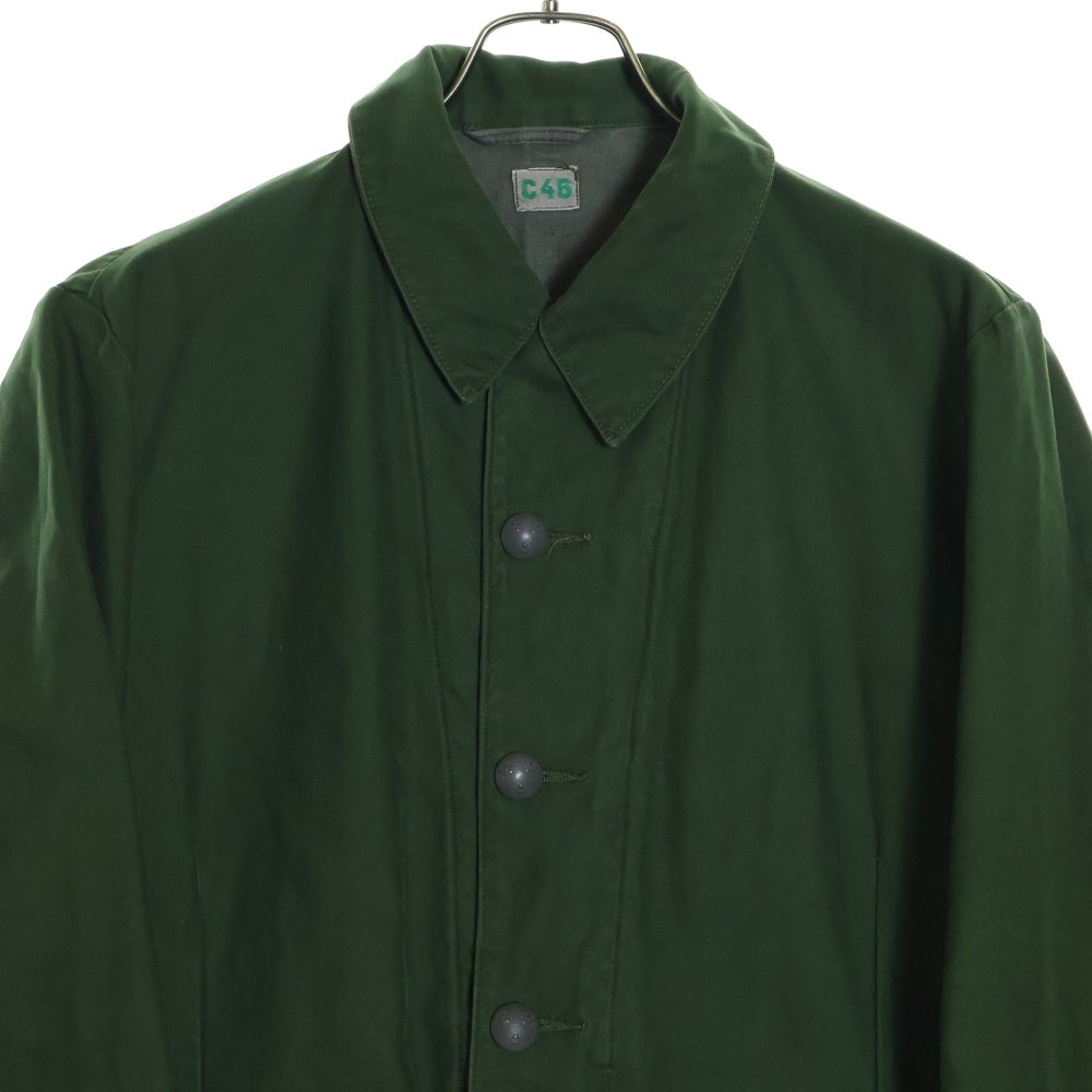 VINTAGE(ヴィンテージ) 60s SWEDISH ARMY M-59 FIELD JACKET MILITARY スウェーデン軍 フィールドジャケット メタルボタン 前期 三つ王冠 カーキ