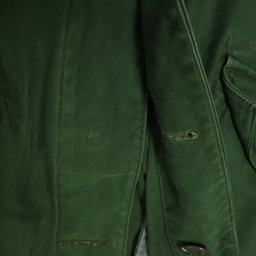 VINTAGE(ヴィンテージ) 60s SWEDISH ARMY M-59 FIELD JACKET MILITARY スウェーデン軍 フィールドジャケット メタルボタン 前期 三つ王冠 カーキ