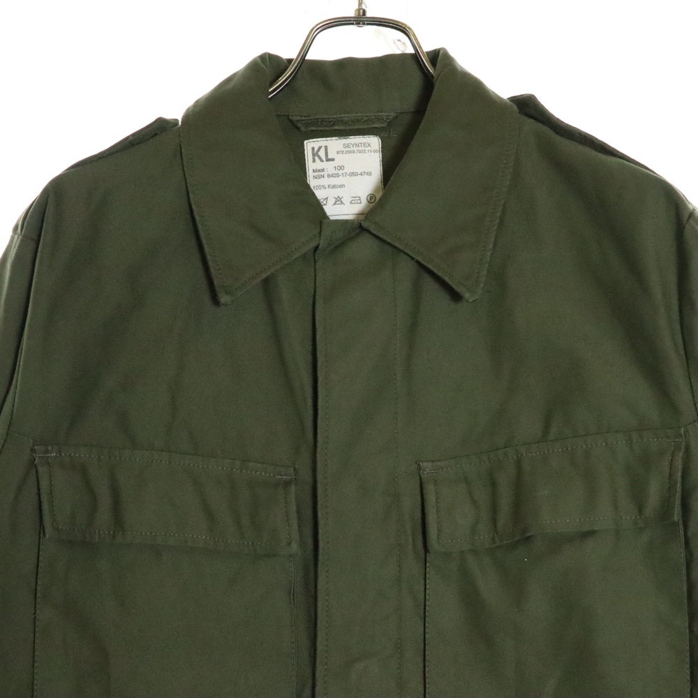 VINTAGE(ヴィンテージ) 60s オランダ軍 MILITARY JACKET ミリタリー ジャケット カーキ