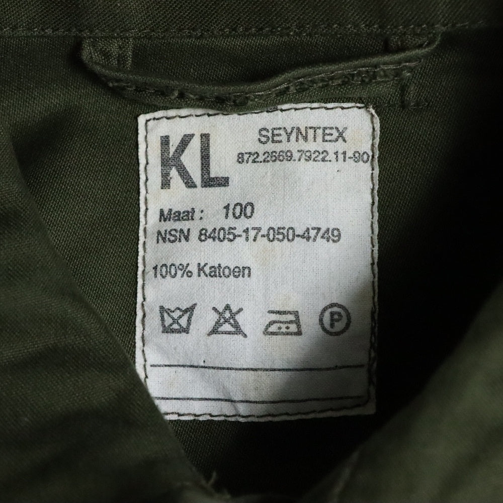 VINTAGE(ヴィンテージ) 60s オランダ軍 MILITARY JACKET ミリタリー ジャケット カーキ