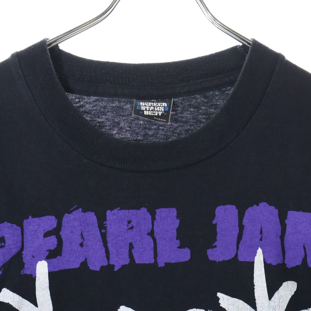 VINTAGE(ヴィンテージ) 90s PEARL JAM ALIVE L/S パールジャム アライヴ アームプリント 両面プリント Tシャツ 長袖カットソー ブラック
