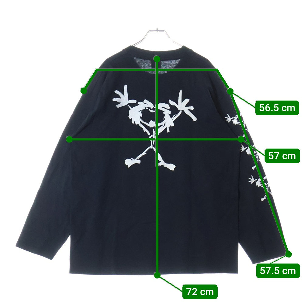 VINTAGE(ヴィンテージ) 90s PEARL JAM ALIVE L/S パールジャム アライヴ アームプリント 両面プリント Tシャツ 長袖カットソー ブラック