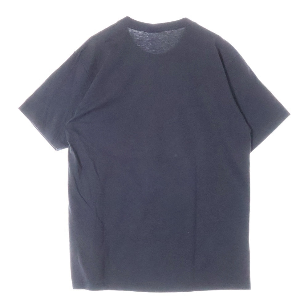 VINTAGE(ヴィンテージ) 80s DISNEY DONALD DUCK STAR ディズニー スター ドナルドダック フロント Tシャツ 半袖カットソー ブラック