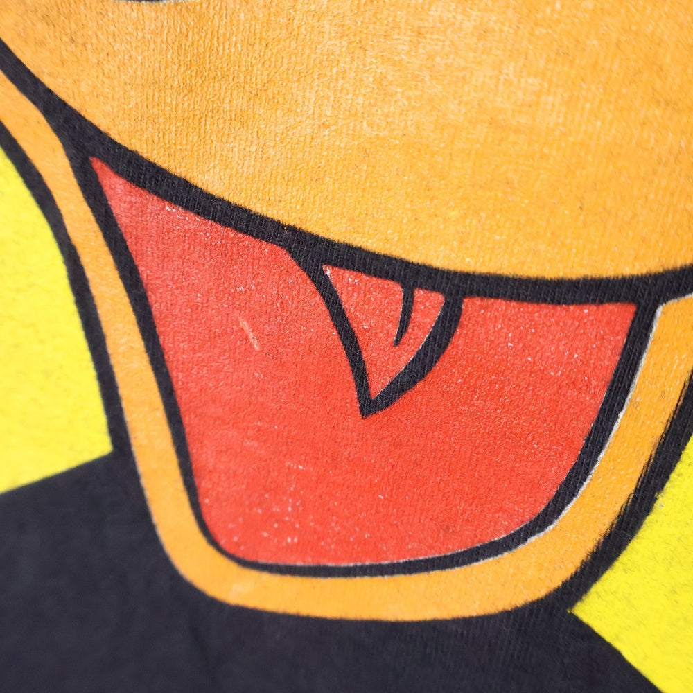 VINTAGE(ヴィンテージ) 80s DISNEY DONALD DUCK STAR ディズニー スター ドナルドダック フロント Tシャツ 半袖カットソー ブラック