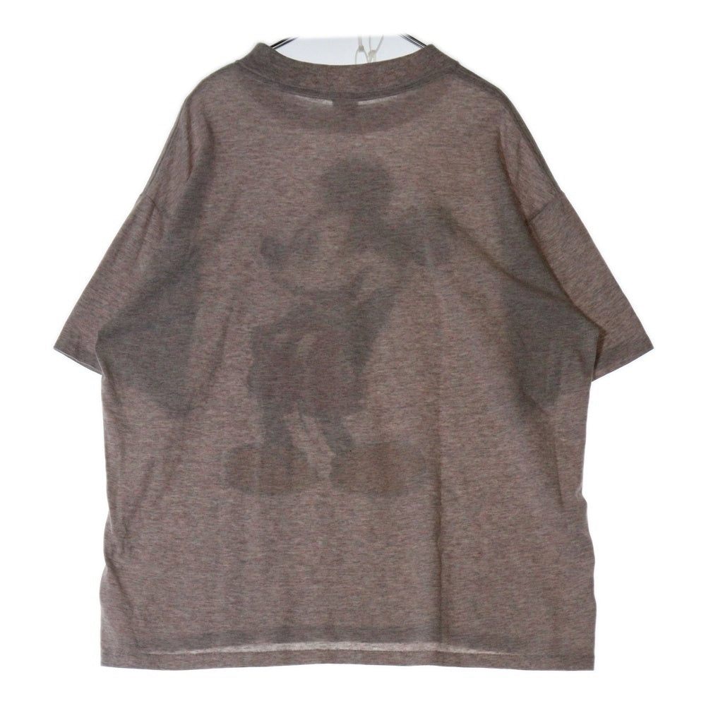 VINTAGE(ヴィンテージ) 80s DISNEY Mickey Mouse ディズニー ミッキー 黄色足 フロント プリント Tシャツ 半袖カットソー マルチカラー