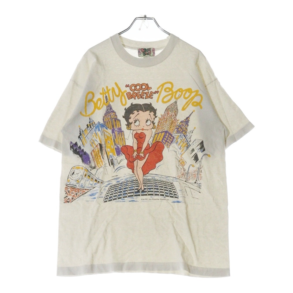 VINTAGE(ヴィンテージ) 90s BETTY COOL BREEZE Tシャツ 半袖カットソー ホワイト