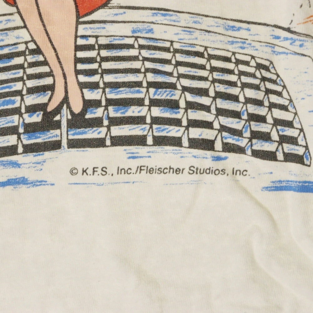VINTAGE(ヴィンテージ) 90s BETTY COOL BREEZE Tシャツ 半袖カットソー ホワイト