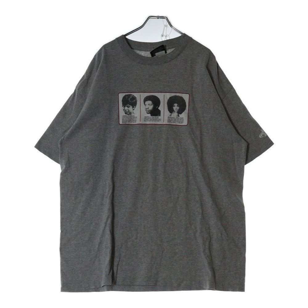 VINTAGE(ヴィンテージ) 90s PNB 両面プリント Tシャツ 半袖カットソー グレー