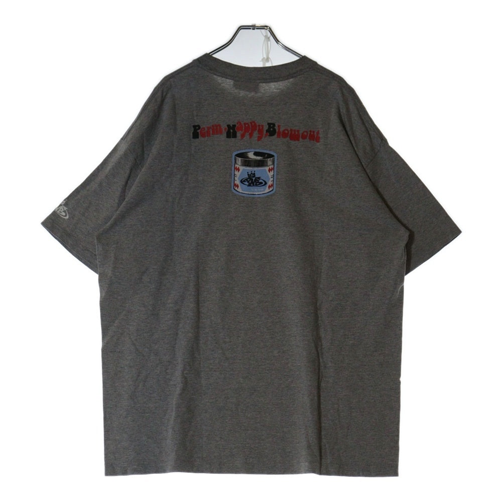 VINTAGE(ヴィンテージ) 90s PNB 両面プリント Tシャツ 半袖カットソー グレー