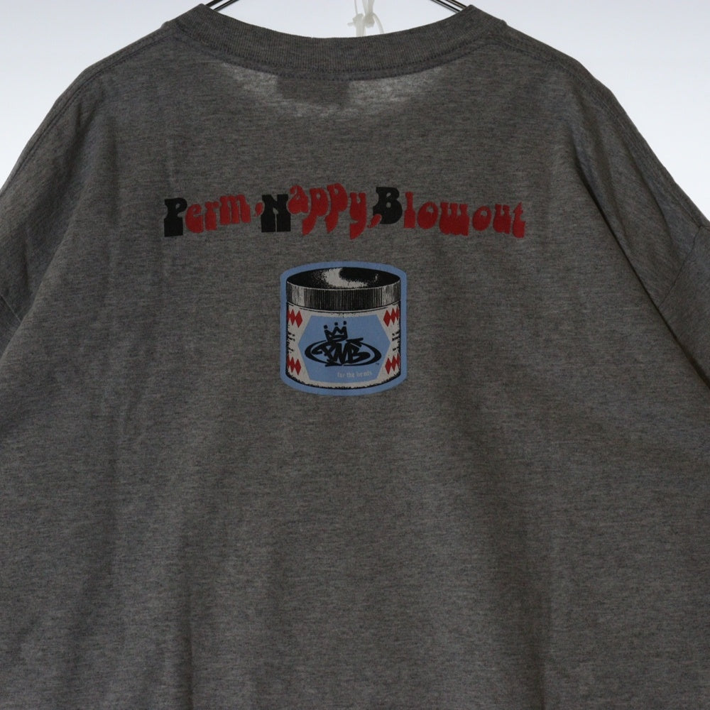 VINTAGE(ヴィンテージ) 90s PNB 両面プリント Tシャツ 半袖カットソー グレー