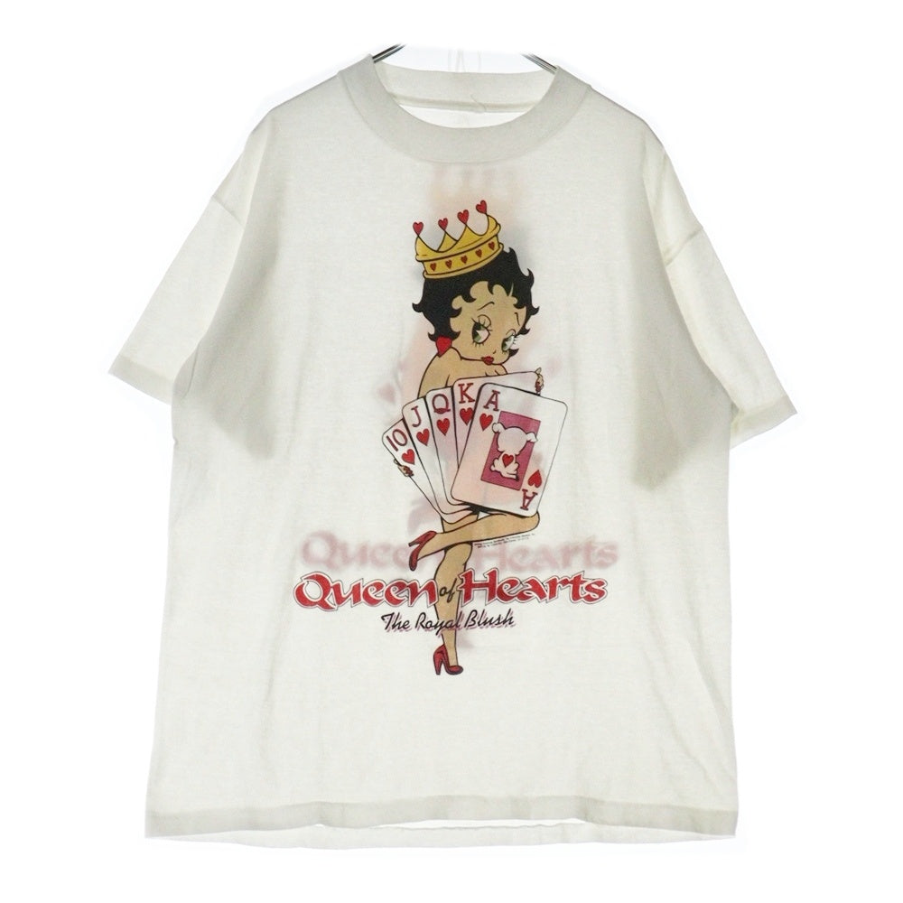 VINTAGE(ヴィンテージ) 90s BETTY queen Tシャツ 半袖カットソー ホワイト