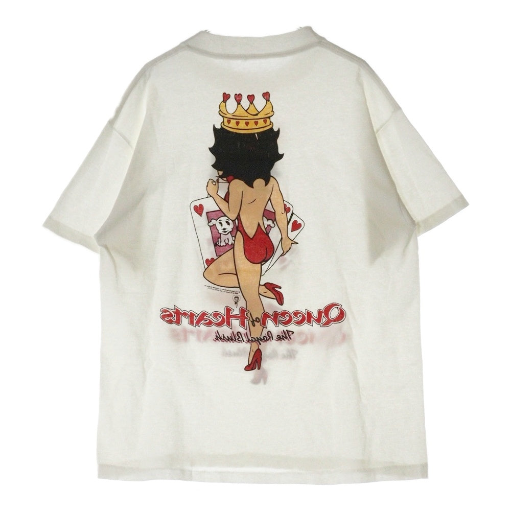 VINTAGE(ヴィンテージ) 90s BETTY queen Tシャツ 半袖カットソー ホワイト