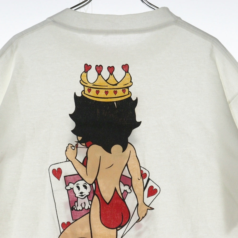 VINTAGE(ヴィンテージ) 90s BETTY queen Tシャツ 半袖カットソー ホワイト