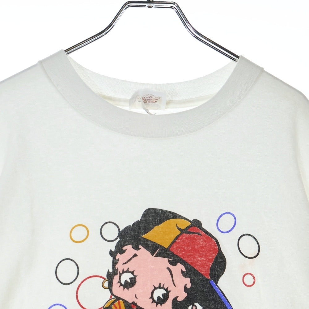 VINTAGE(ヴィンテージ) 90s BETTY ラッパー Tシャツ 半袖カットソー ホワイト
