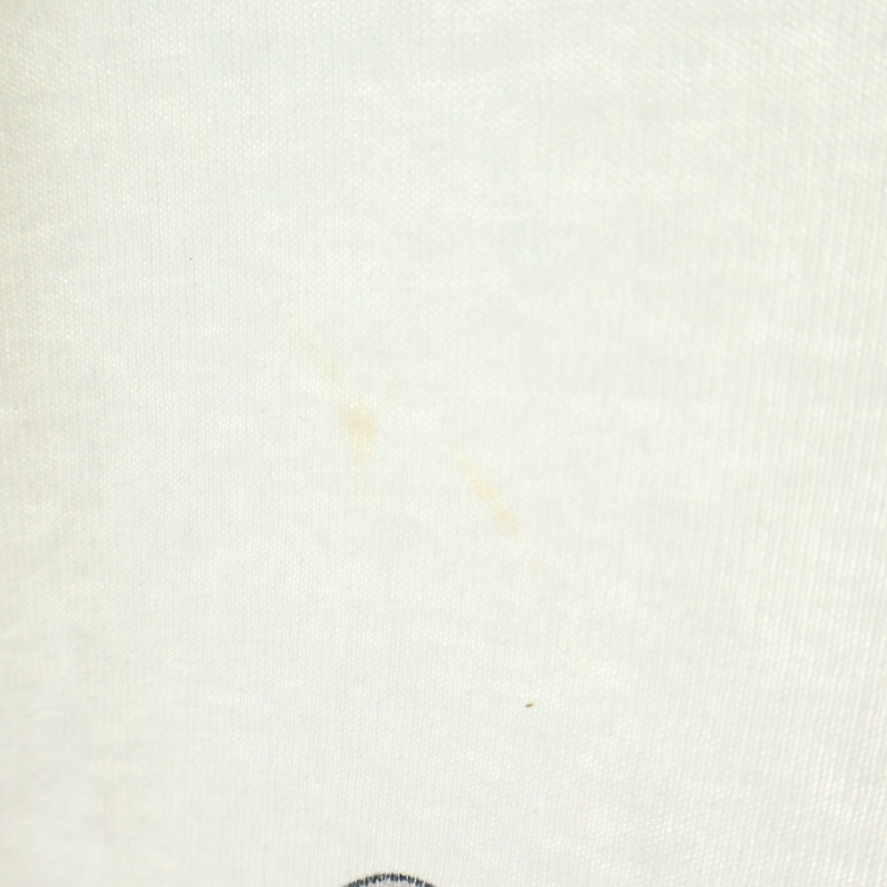 STUSSY(ステューシー) 00s OLD STUSSY BIKE バイカー 雲 スカル ドクロ プリント Tシャツ 半袖カットソー ホワイト