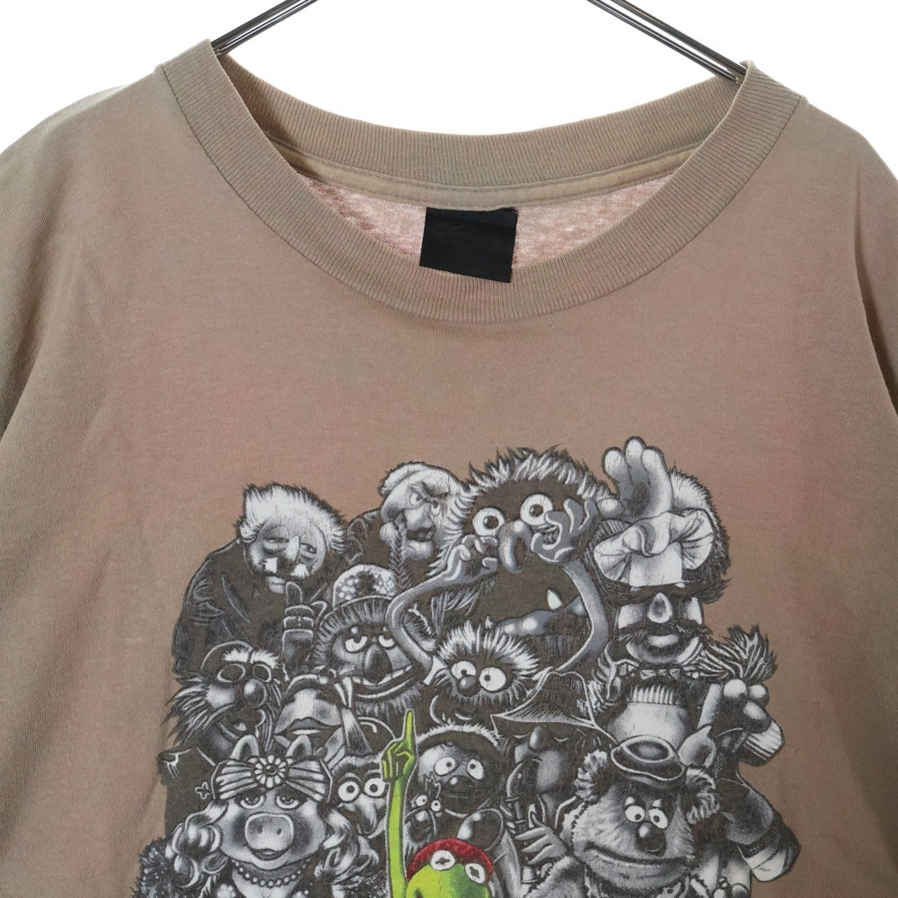 VINTAGE(ヴィンテージ) 90s SESAME STREET FAMILY セサミストリート ファミリー Tシャツ 半袖カットソー ブラウン