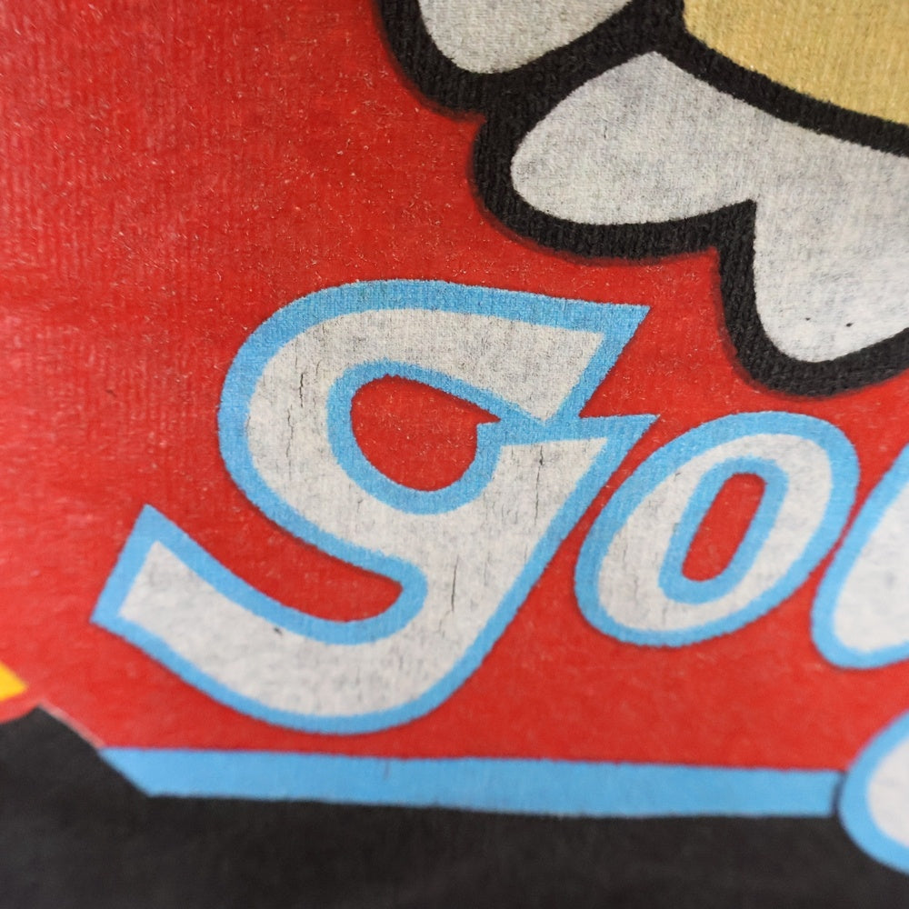 VINTAGE(ヴィンテージ) 90s GOUGE バックレディ プリント Tシャツ 半袖カットソー ブラック
