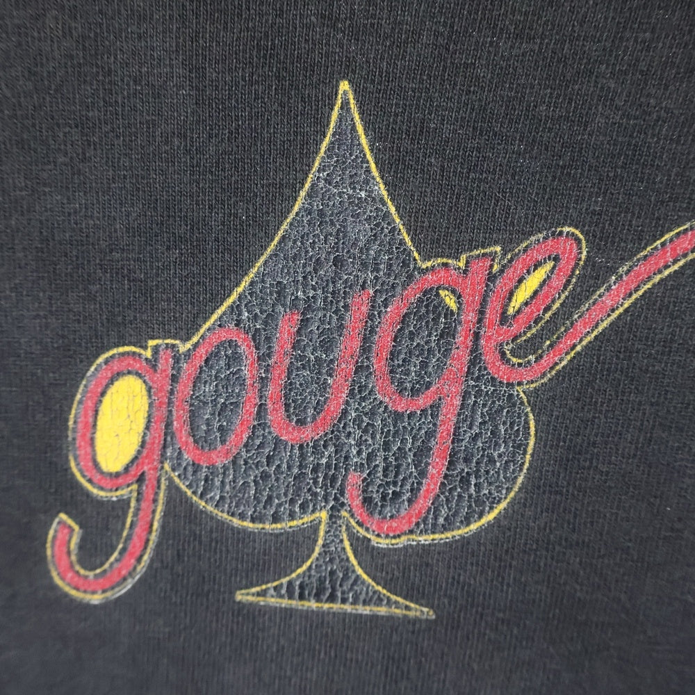 VINTAGE(ヴィンテージ) 90s GOUGE KING Tシャツ 半袖カットソー ブラック