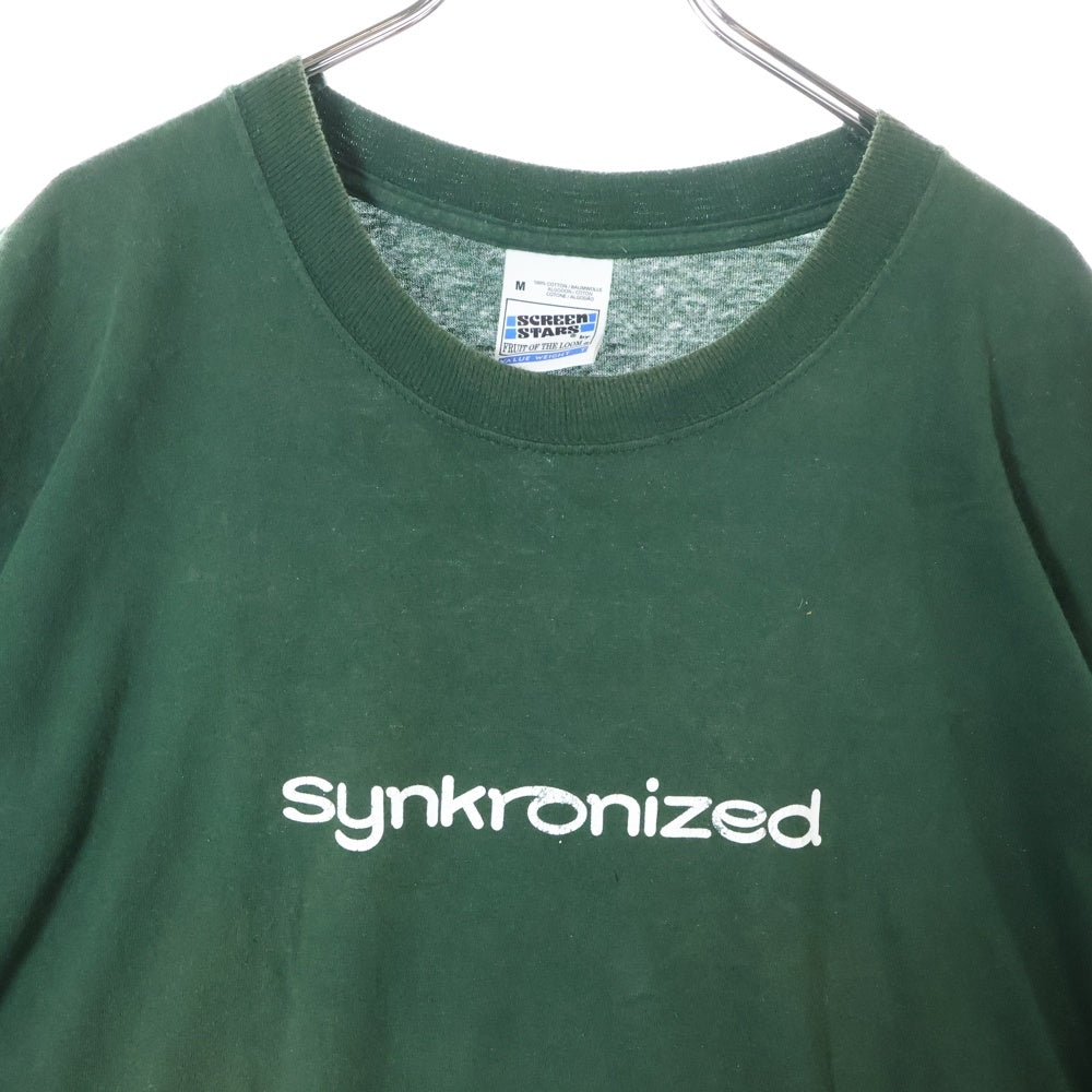 VINTAGE(ヴィンテージ) 90s Jamiroquai synkronized JAPAN tour 1999 ジャミロクワイ シンクロナイズド Tシャツ グリーン