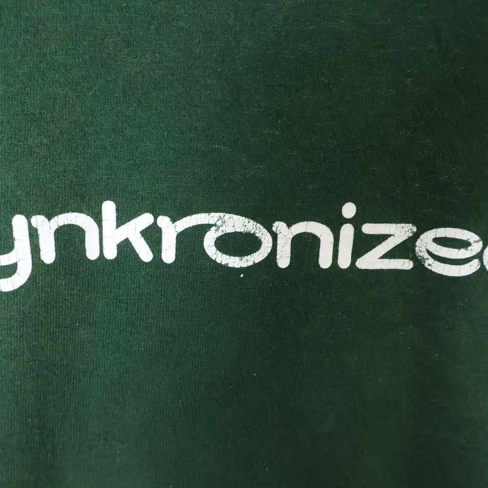 VINTAGE(ヴィンテージ) 90s Jamiroquai synkronized JAPAN tour 1999 ジャミロクワイ シンクロナイズド Tシャツ グリーン