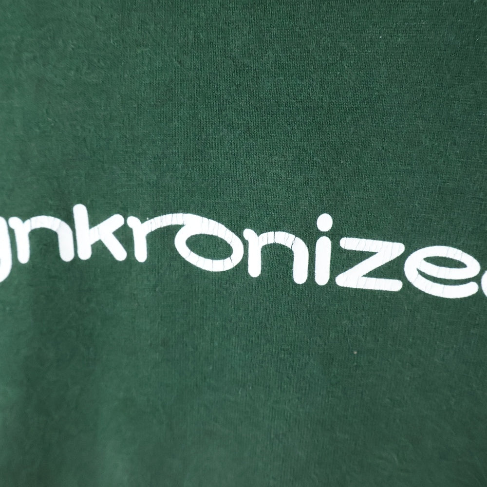 VINTAGE(ヴィンテージ) 90s Jamiroquai synkronized JAPAN tour 1999 ジャミロクワイ シンクロナイズド Tシャツ グリーン