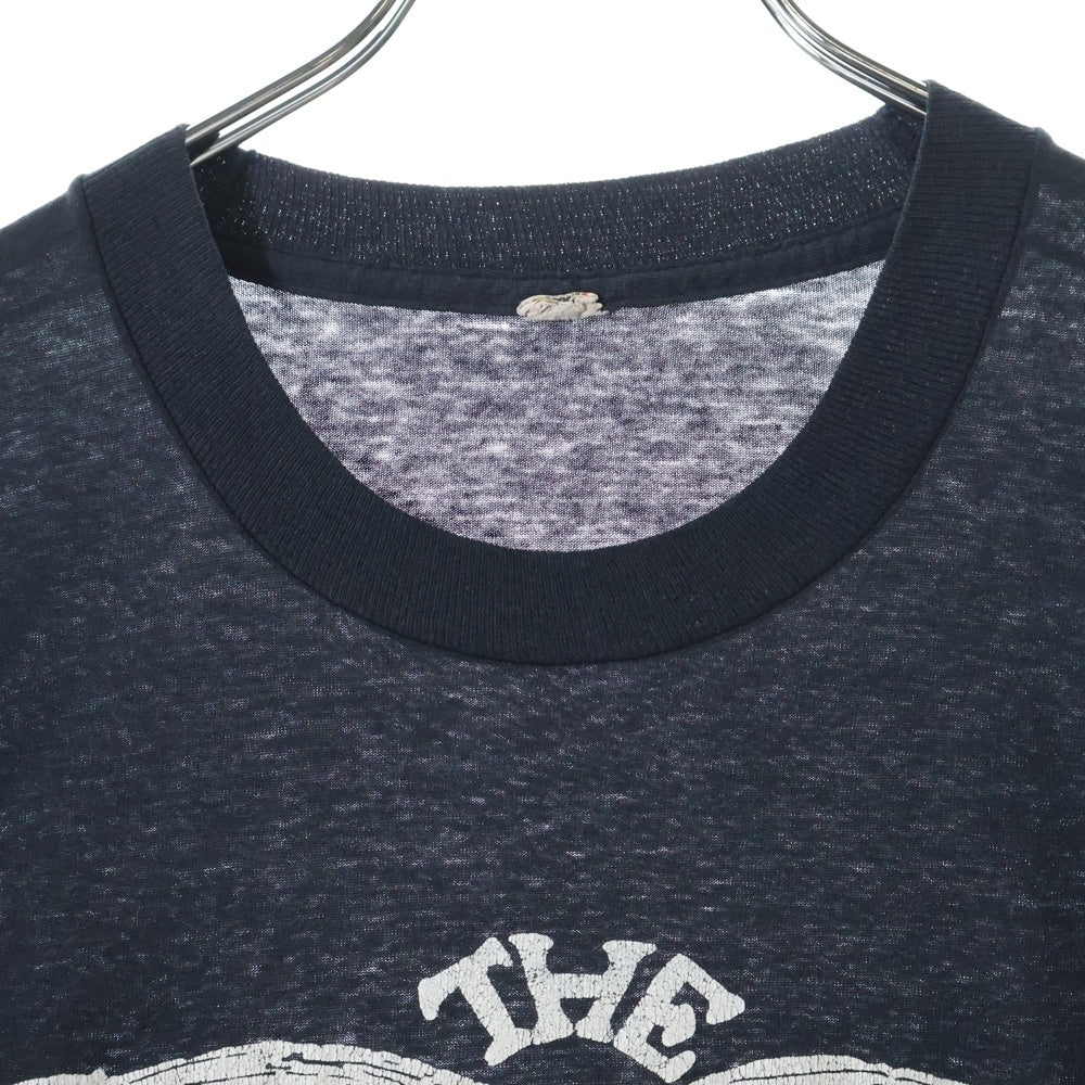 VINTAGE(ヴィンテージ) 70-80s THE DAMNED THE SMASH IT UP ダムド 半袖Tシャツ カットソー ブラック