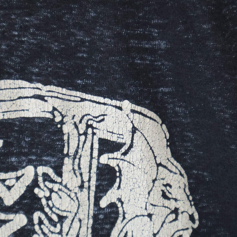 VINTAGE(ヴィンテージ) 70-80s THE DAMNED THE SMASH IT UP ダムド 半袖Tシャツ カットソー ブラック