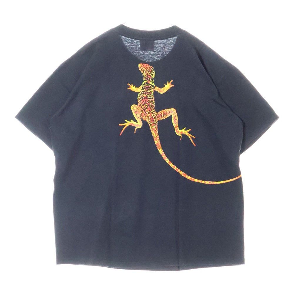 VINTAGE(ヴィンテージ) 90s MARLBORO UNLIMITED LIZARD マルボロ アンリミテッド 半袖Tシャツ カットソー ブラック