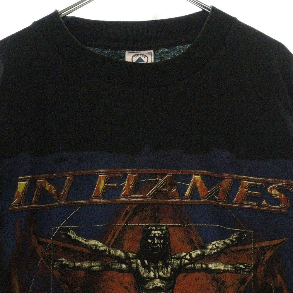 VINTAGE(ヴィンテージ) 00s IN FLAMES CLAY MAN L/S インフレイムス 長袖Tシャツ カットソーブラック