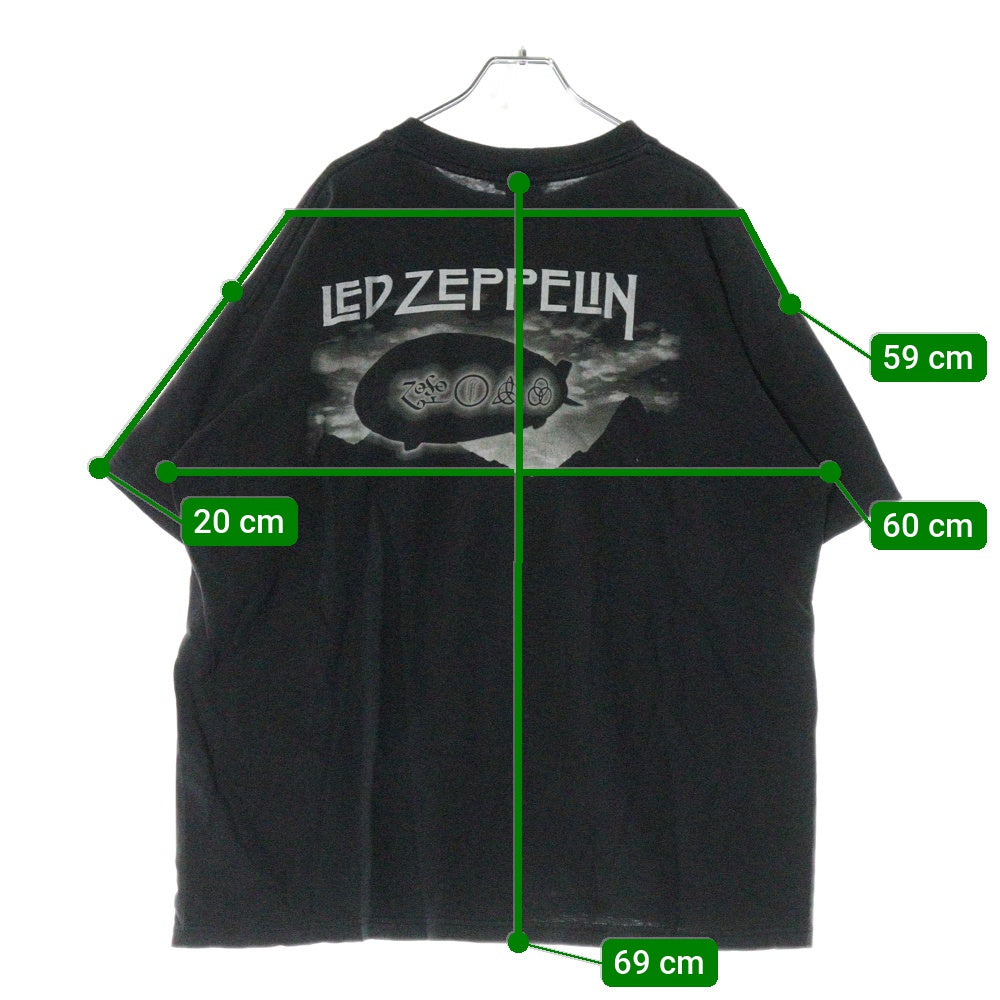 VINTAGE(ヴィンテージ) 90s LED ZEPPELIN 1999 両面プリント 半袖Tシャツ カットソー