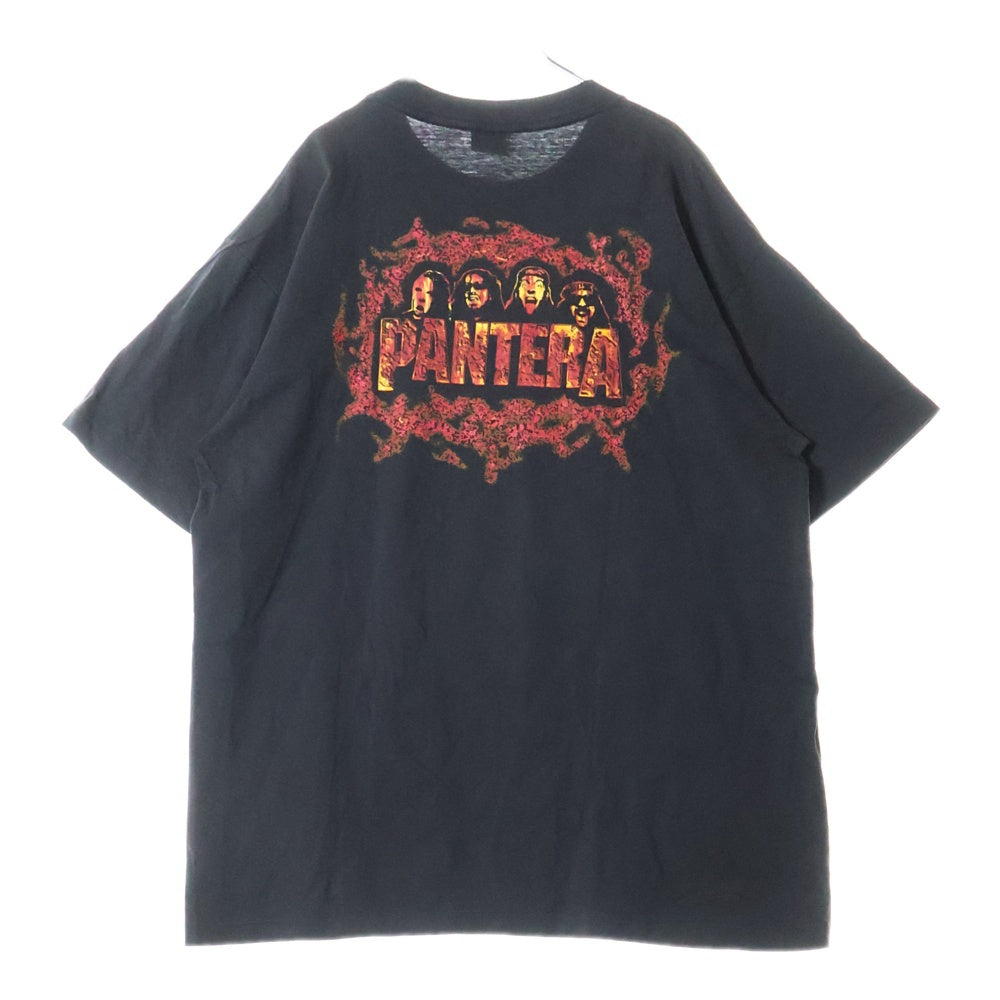 VINTAGE(ヴィンテージ) 90s PANTERA COWBOYS FROM HELL 1995 パンテラ 半袖Tシャツ カットソー ブラック