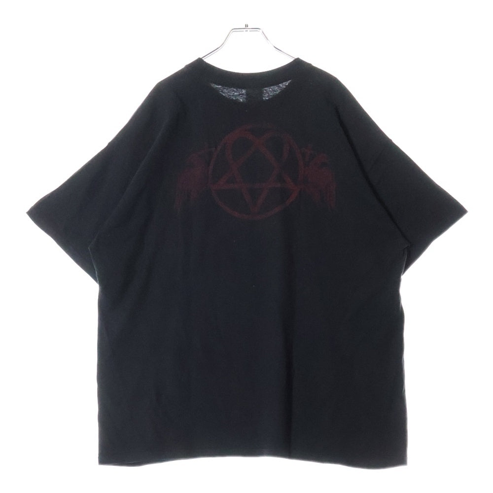 VINTAGE(ヴィンテージ) 00s HIM HEARTGRAM 2007 ヒム 半袖Tシャツ カットソー ブラック