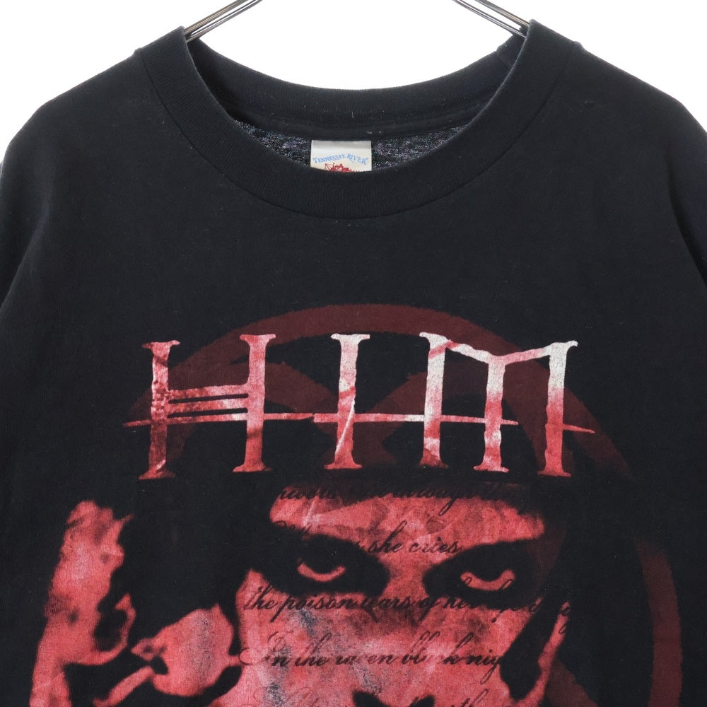 VINTAGE(ヴィンテージ) 00s HIM HEARTGRAM 2007 ヒム 半袖Tシャツ カットソー ブラック